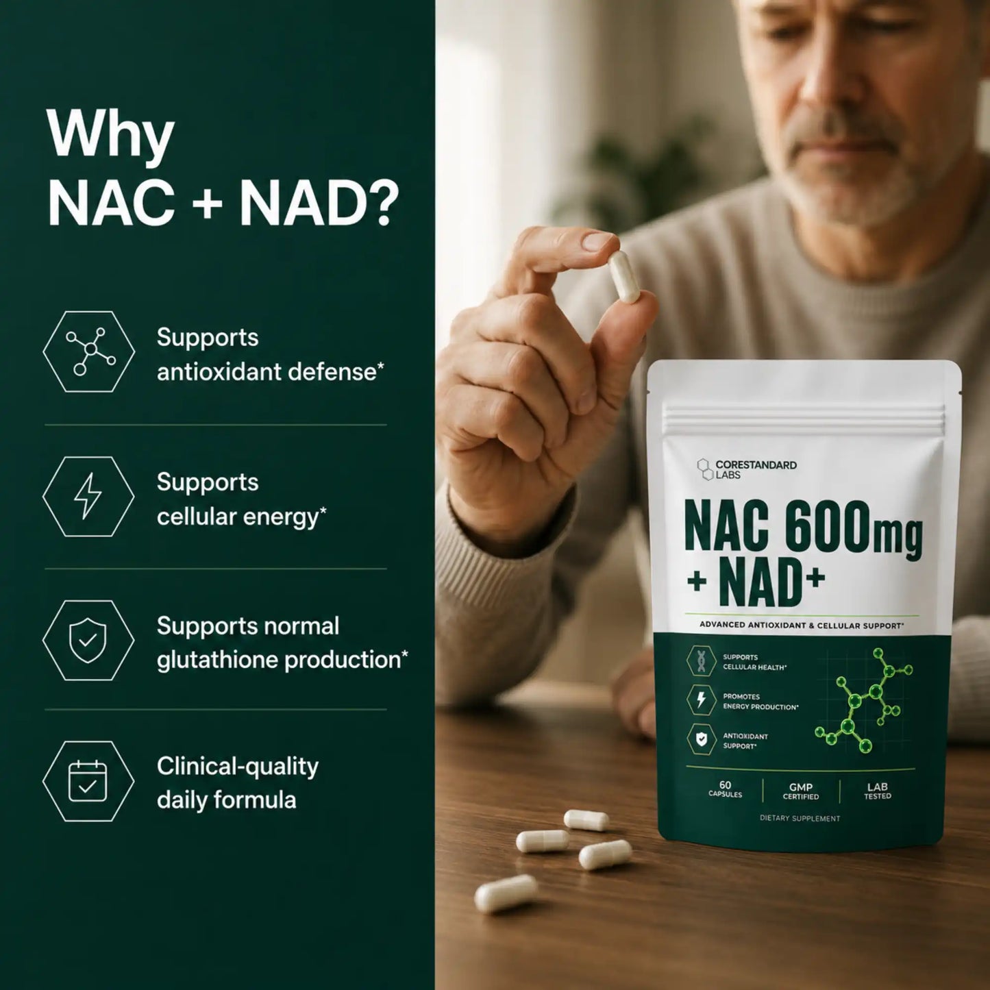 NAC600 & NAD+ Daily Complex