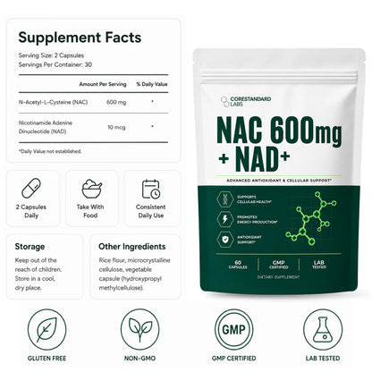 NAC600 & NAD+ Daily Complex